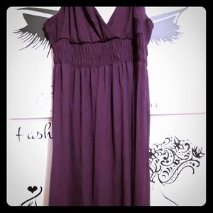 No Boundaries Dresses - No Boundaries Long Dark Plum Purple Summer Dress No Boundaries Dresses - No Boundaries Long Dark Plum Purple Summer Dress